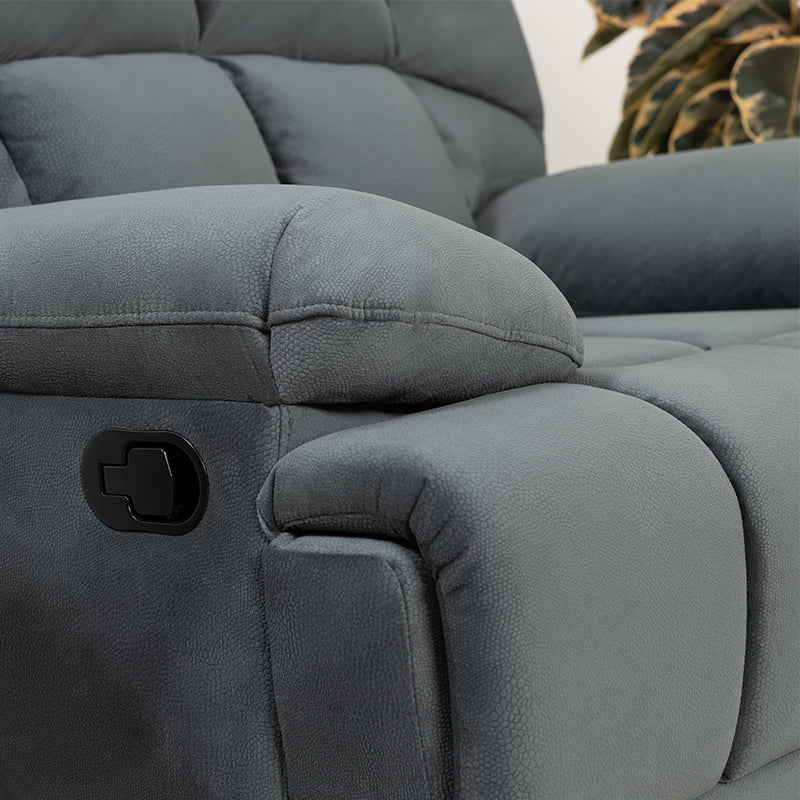 AUGUSTUS AUGUSTUS DARK GREY - FABRIC - 1 SEAT RECLINER