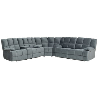 AUGUSTUS AUGUSTUS DARK GREY - FABRIC - CORNER LOUNGE