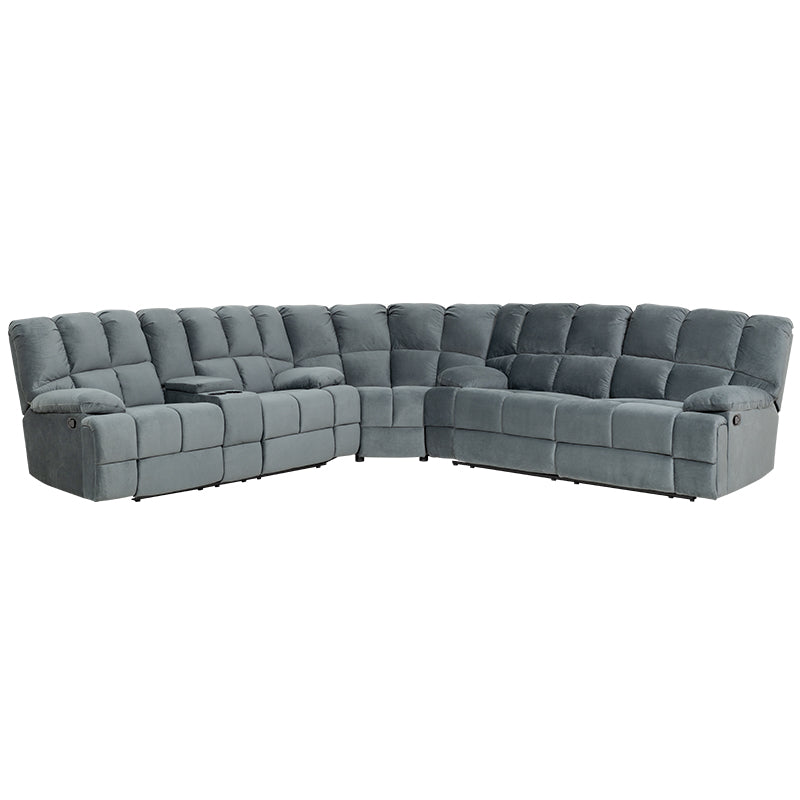 AUGUSTUS AUGUSTUS DARK GREY - FABRIC - CORNER LOUNGE