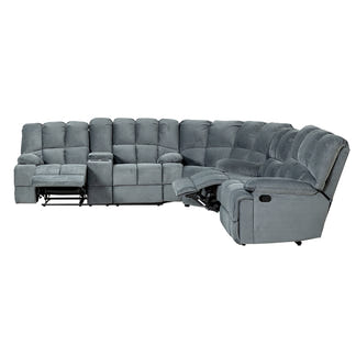 AUGUSTUS AUGUSTUS DARK GREY - FABRIC - CORNER LOUNGE