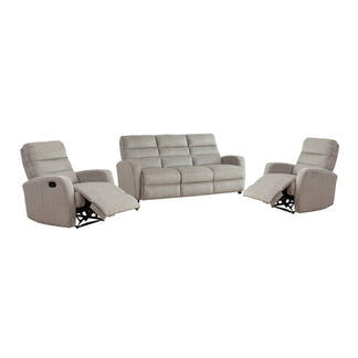 ECHO ECHO GREY - RIVER SUEDE - 3 SEATER + R + R