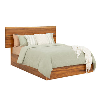 BAXTER BAXTER QUEEN LIFT BED - BLACKWOOD 0