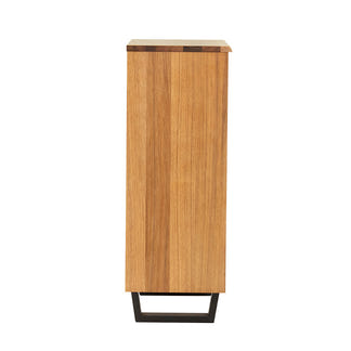 BAXTER BAXTER TALLBOY - 5 DRAWER - BLACKWOOD