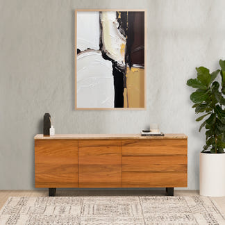 BAXTER BAXTER BUFFET - 2100X450 - BLACKWOOD