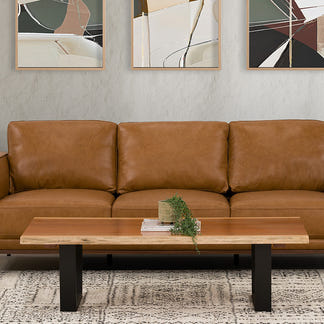 BAXTER BAXTER COFFEE TABLE - 1400X700 - BLACKWOOD