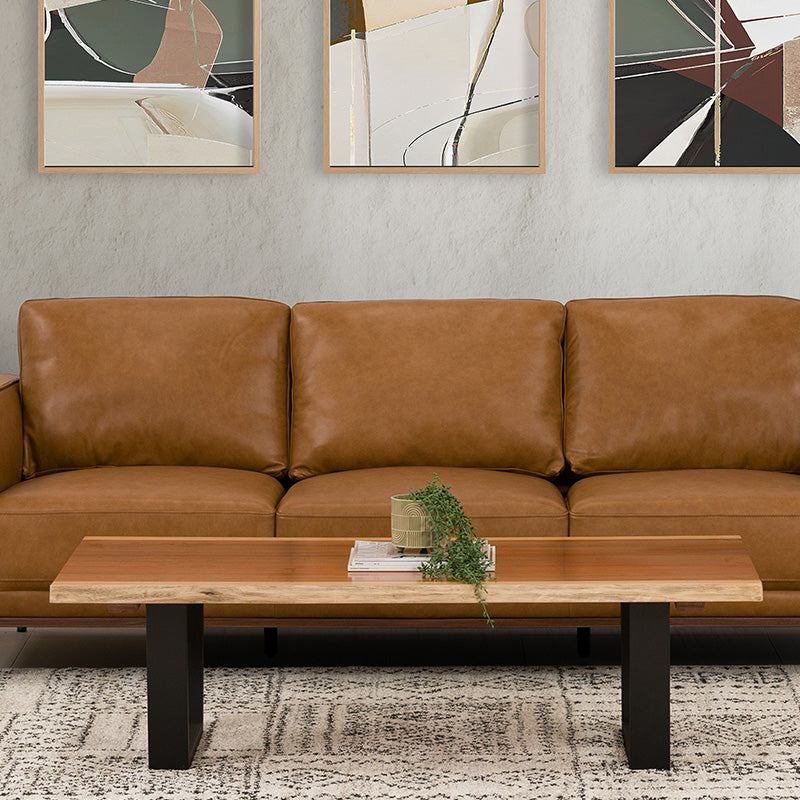 BAXTER BAXTER COFFEE TABLE - 1400X700 - BLACKWOOD
