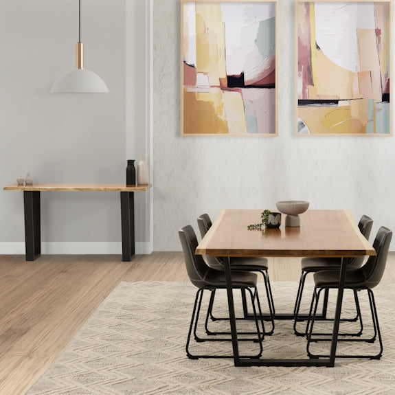 BAXTER BAXTER HALL TABLE - 1400X450 - BLACKWOOD