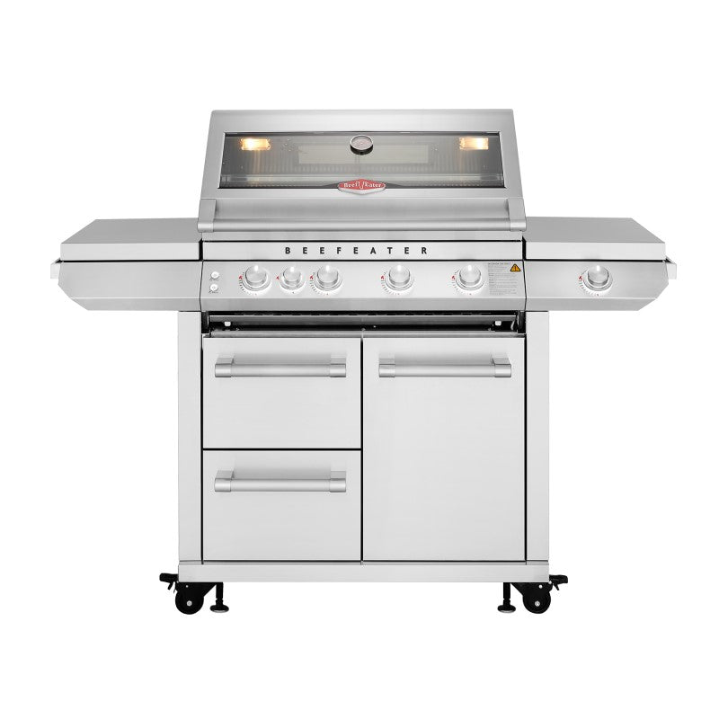 BEEFEATER SIGNATURE 7000 PREMIUM 4B BUILT IN BBQ & TROLLEY