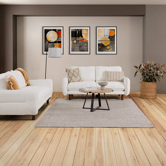 BENJAMIN BENJAMIN CLOUD DANCER - AURA FABRIC - 2 SEAT LOUNGE