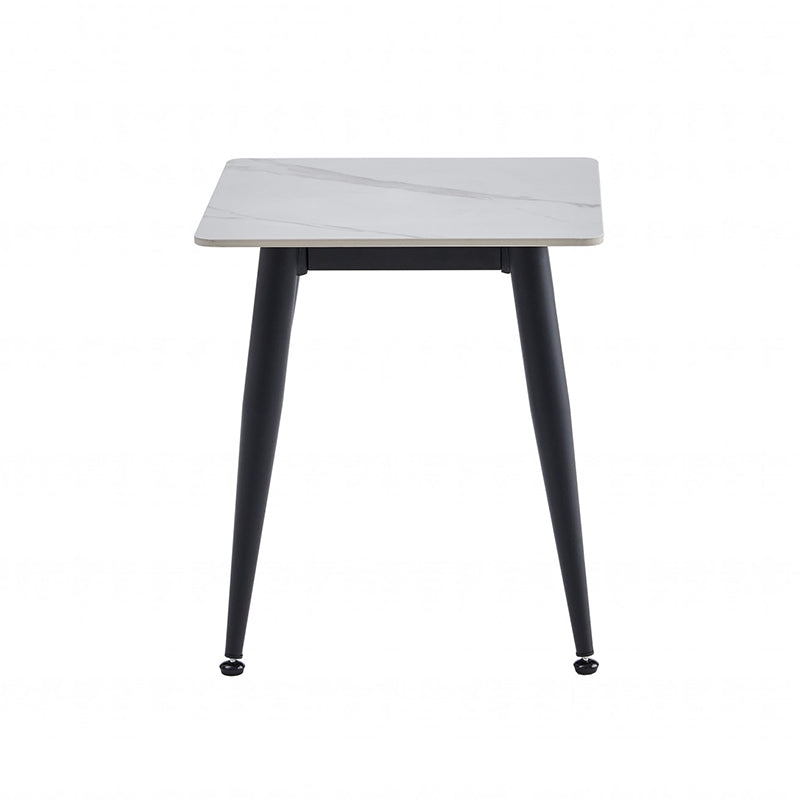 BENTLEY BENTLEY SIDE TABLE - 500X500 - BENTLEY WHITE/BLACK