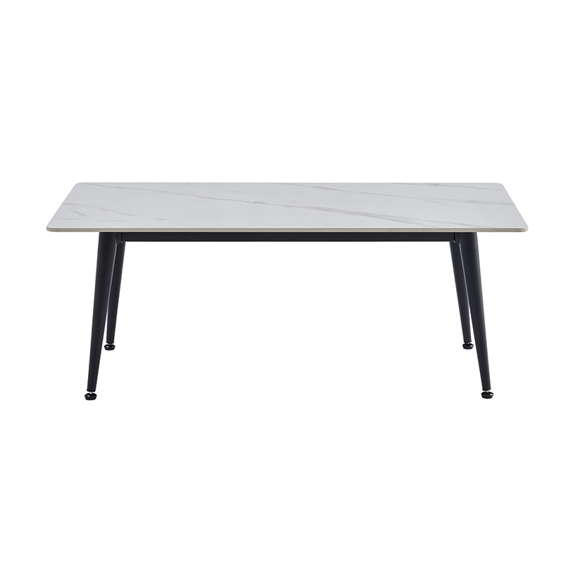 BENTLEY BENTLEY COFFEE TABLE - 1200X600 - BENTLEY WHITE/BLACK