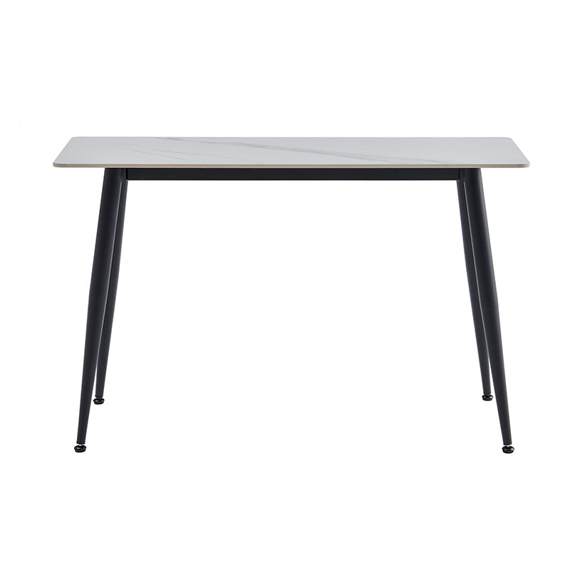 BENTLEY BENTLEY CONSOLE TABLE - 1200X400 - BENTLEY WHITE/BLACK