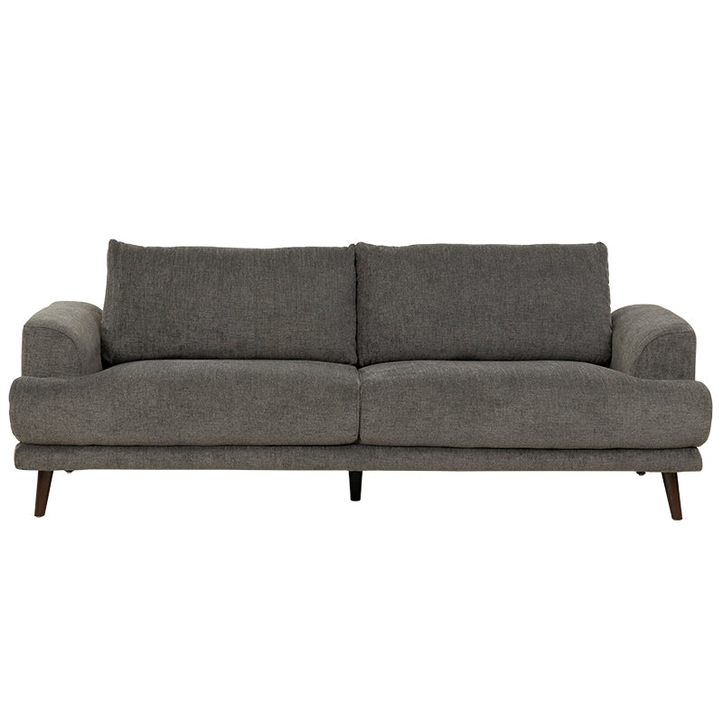 BIANCA BIANCA DARK GREY - FABRIC - 3 SEAT SOFA