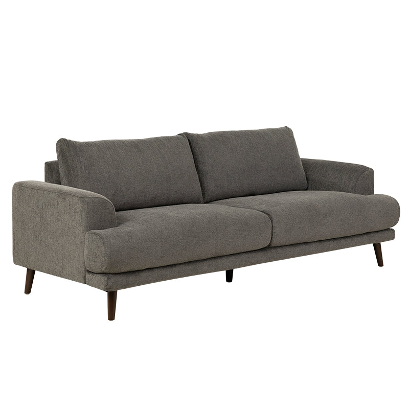 BIANCA BIANCA DARK GREY - FABRIC - 3 SEAT SOFA