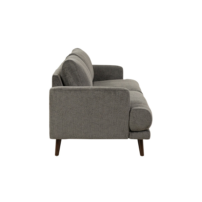 BIANCA BIANCA DARK GREY - FABRIC - 3 SEAT SOFA