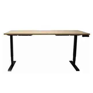 BOOST LIGHT BOOST LIGHT ADJUSTABLE DESK - 1500X750 - OAK/BLACK