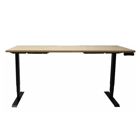 BOOST LIGHT BOOST LIGHT ADJUSTABLE DESK - 1500X750 - OAK/BLACK