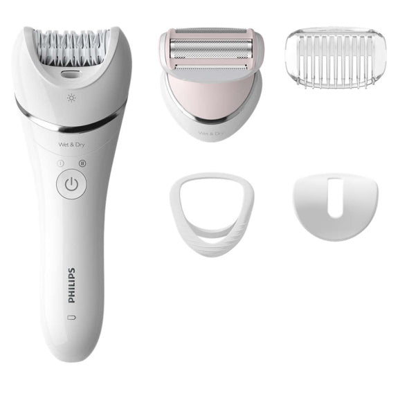 Philips Series 8000 Wet & Dry Epilator - White