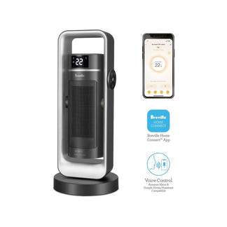 BREVILLE THE SMART TILT CONTROL CERAMIC HEATER MEDIUM 2000w
