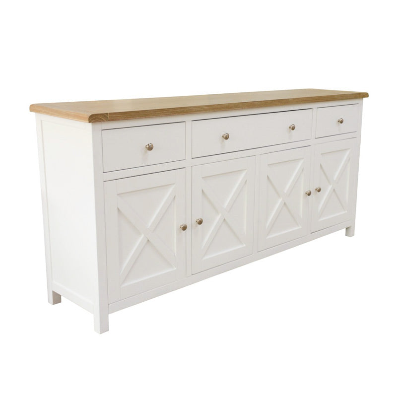 SHELLWOOD SHELLWOOD BUFFET - 1800 X420 - LIGHT OAK/WHITE