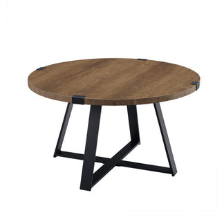 Capri Coffee Table - Dark Oak/Black