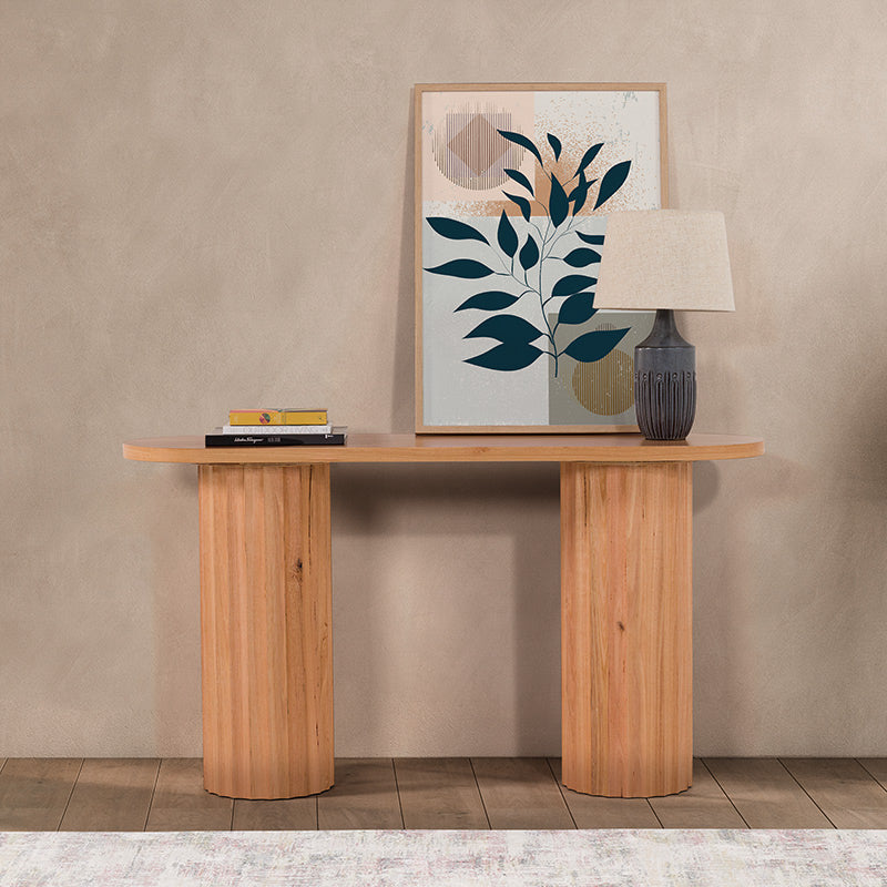 CAESAR CAESAR HALL TABLE - 1500X450 - MESSMATE NATURAL