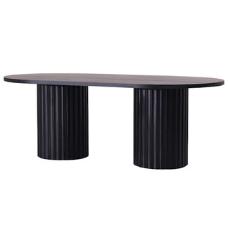 CAESAR CAESAR DINING TABLE - 2100X1100 - MESSMATE BLACK