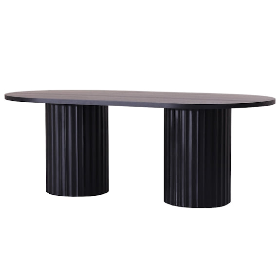CAESAR CAESAR DINING TABLE - 2100X1100 - MESSMATE BLACK