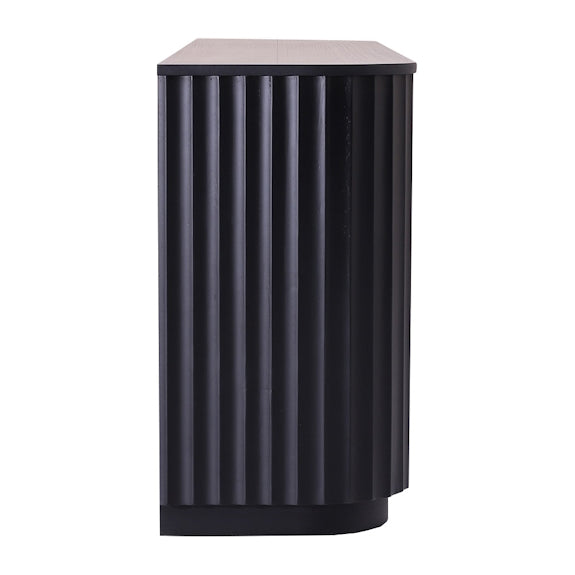 CAESAR CAESAR BUFFET - 2062X450 - MESSMATE BLACK