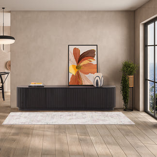 CAESAR CAESAR ENTERTAINMENT UNIT - 2062X450 - MESSMATE BLACK
