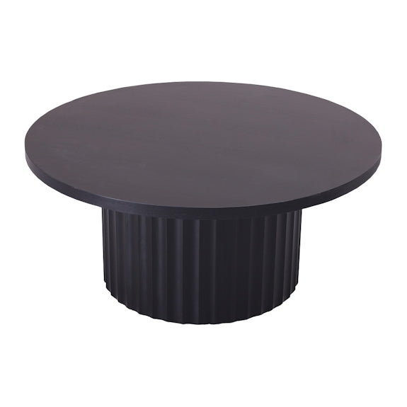 CAESAR CAESAR COFFEE TABLE - 1000 ROUND - MESSMATE BLACK