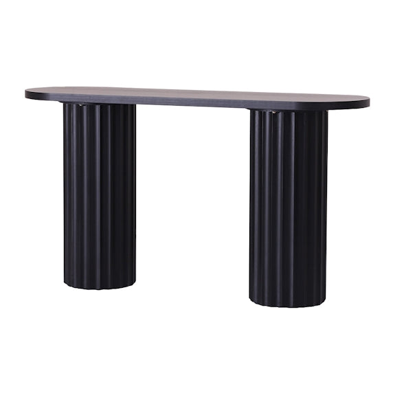 CAESAR CAESAR HALL TABLE - 1500X450 - MESSMATE BLACK