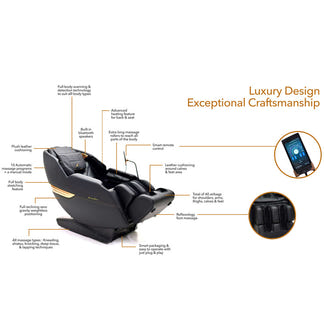 CHI-LINK CHI-LINK EXECUTIVE MASSAGE CHAIR - BLACK