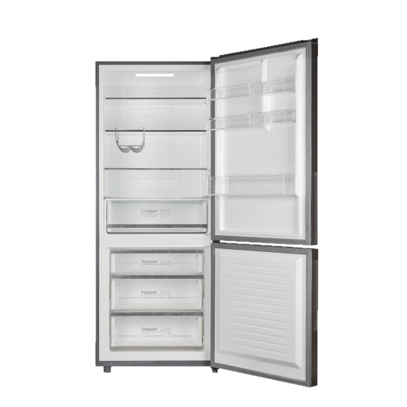 CHIQ BOTTOM MOUNT REFRIGERATOR STAINLESS STEEL 396L