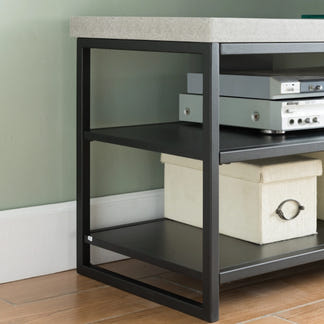 CHRYZLER CHRYZLER ENTERTAINMENT UNIT - 1500X390 - CEMENT LOOK/BLACK
