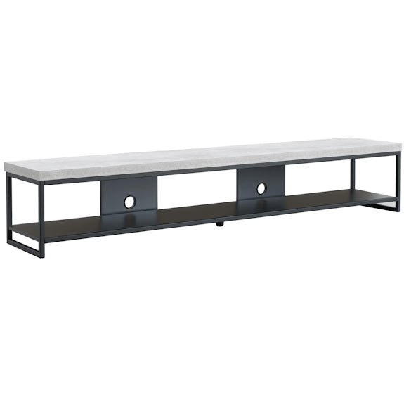 CHRYZLER CHRYZLER ENTERTAINMENT UNIT - 2000X390 - CEMENT LOOK/BLACK