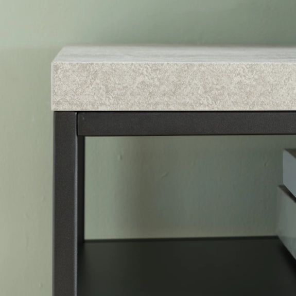 CHRYZLER CHRYZLER ENTERTAINMENT UNIT - 2000X390 - CEMENT LOOK/BLACK