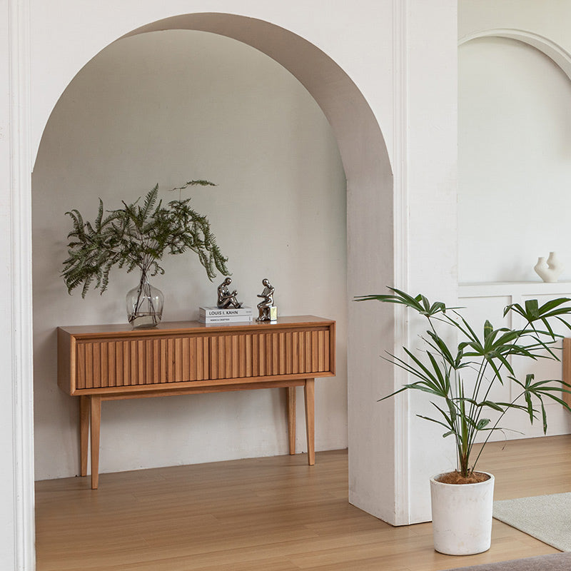 CLEO CLEO HALL TABLE - 1300X400 - MESSMATE NATURAL