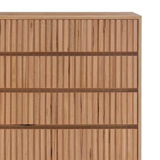 CLEO CLEO DOUBLE BEDROOM SUITE 4PCE - MESSMATE NATURAL