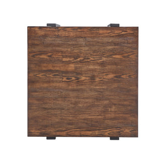 Cottage Lamp Table - Pine/Black