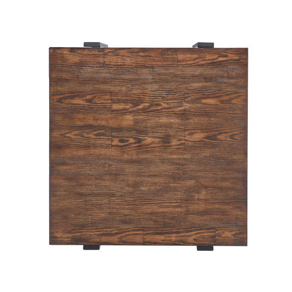 Cottage Lamp Table - Pine/Black
