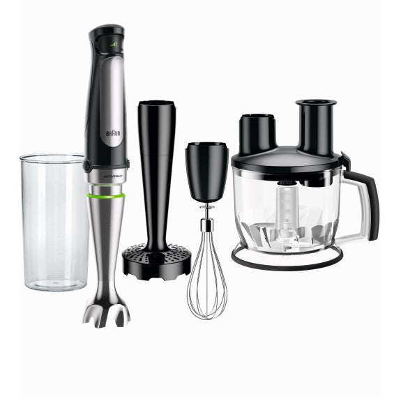 Braun Multiquick 7 Gourmet Hand Blender - Black/Stainless Steel