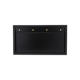 Schweigen 90cm Silent Canopy Rangehood for Moderate Cooking - Black