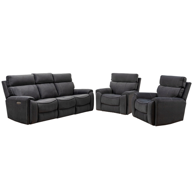 DYNASTY DYNASTY CHARCOAL - VELOUR SUEDE- 3ERER+ER+ER