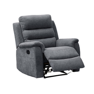 EDISON EDISON CHARCOAL - MIST SUEDE - 3 PCE LOUNGE SUITE 3RR+R+R