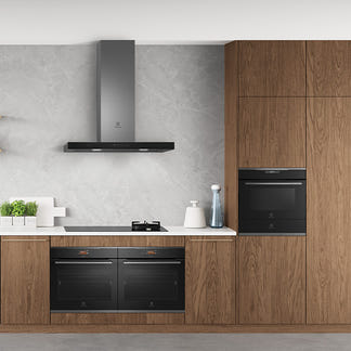 Electrolux UltimateTaste 700 44 Litre Built-In Combi Microwave Oven - Dark Stainless Steel