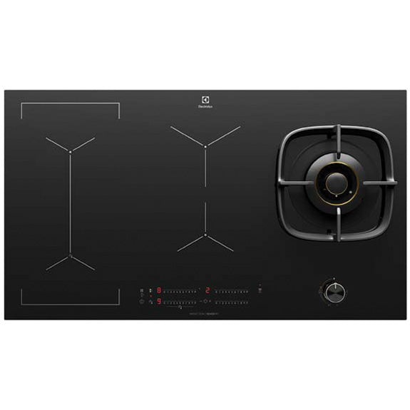 ELECTROLUX INDUCTION COOKTOP WITH GAS HOB 90cm