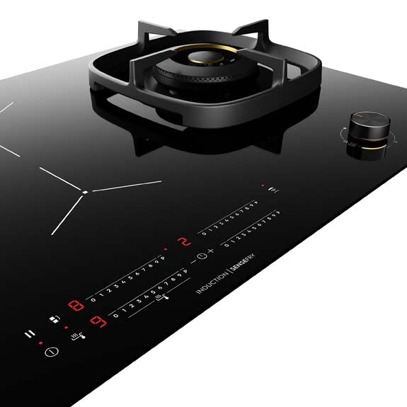 ELECTROLUX INDUCTION COOKTOP WITH GAS HOB 90cm