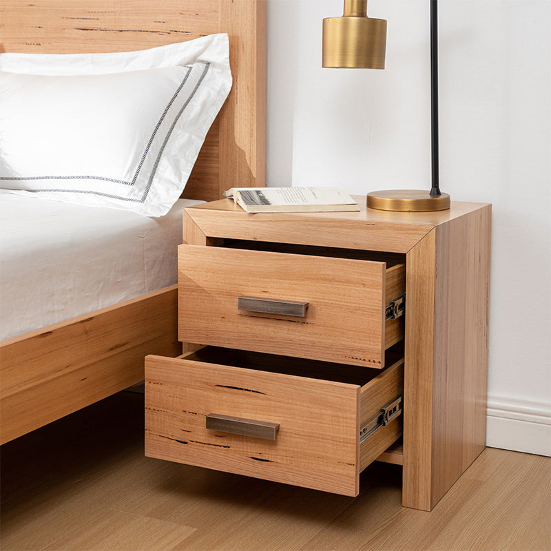 EVA EVA KING BEDROOM SUITE 4PCE - MESSMATE NATURAL