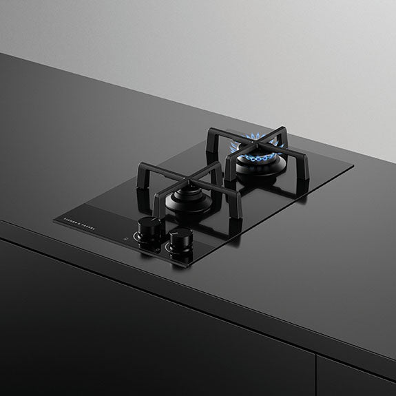FISHERPAYKEL GAS ON GLASS COOKTOP 30CM